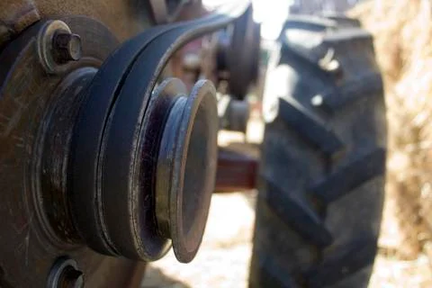 Tractor close up Stock Photos