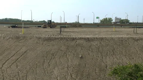Tractor construction off highway Stock Footage 45694466