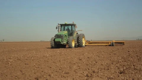Tractor Driver Keeping it Steady Stock Footage 94643232