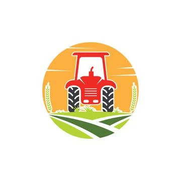 Tractor farmer  icon vector illustration design Stock Illustration