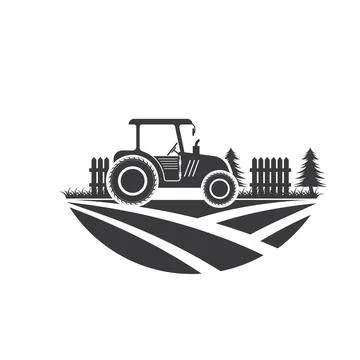 Tractor farmer  icon vector illustration design Illustrazione stock
