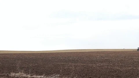 Tractor in the field Stock Footage 93446983