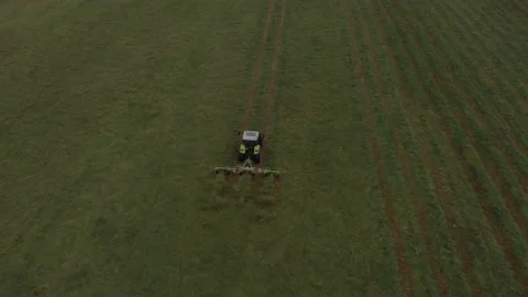 Tractor in the field Stock Footage 169654066