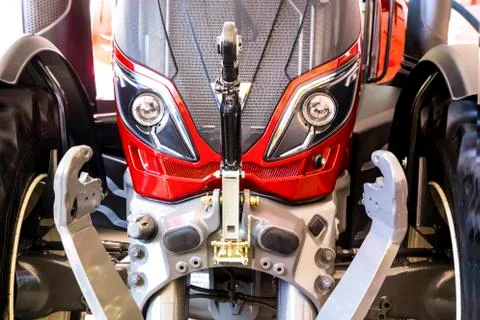 Tractor front, close-up Stock Photos