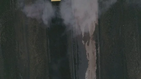 Tractor handles the field Stock Footage 93567890