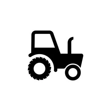 Tractor icon. Elements of transport icon. Premium quality graphic design icon Stock Illustration