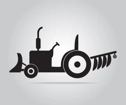 Tractor icon Stock-Illustration