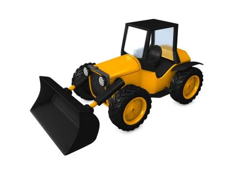 Tractor 스톡 일러스트