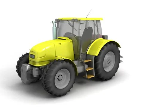 Tractor Stock Illustration