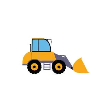 Tractor Stock Illustration