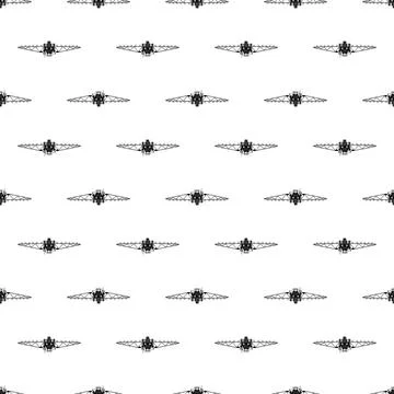 Tractor irrigation equipment pattern seamless vector Stock Illustration