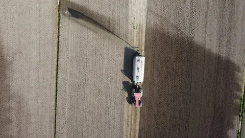 Tractor with liquid spreader tank Stock-Footage 150203488