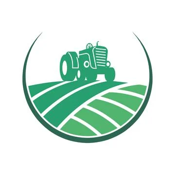 Tractor Logo Icon Design Stock Illustration