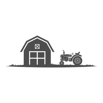 Tractor Logo Icon Design Stock Illustration