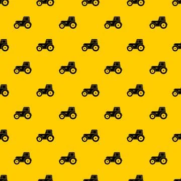 Tractor pattern Stock Illustration
