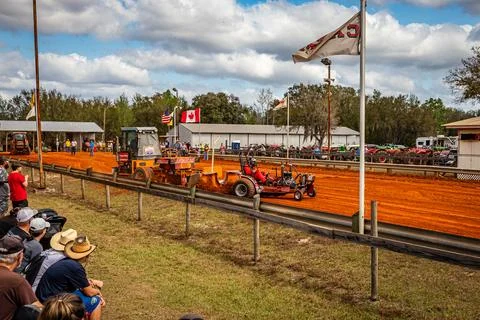 Tractor Pull Event Stock Photos