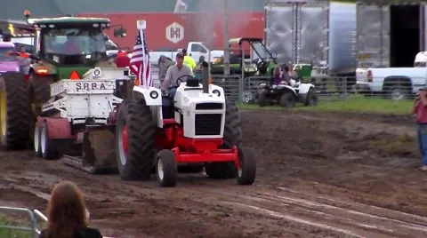 Tractor Pull Stock Footage 51220673