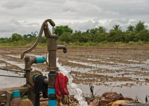 Tractor pump Stock Photos