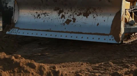 The tractor is raking the Ground Stock Footage 21711696