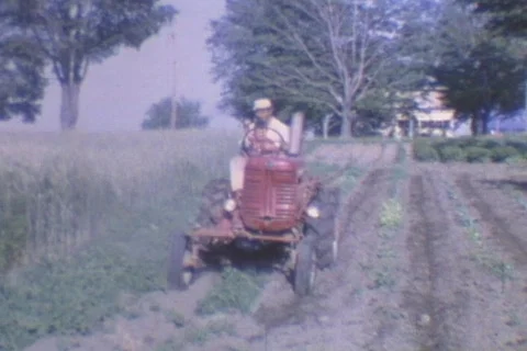 TRACTOR RIDE Stock Footage