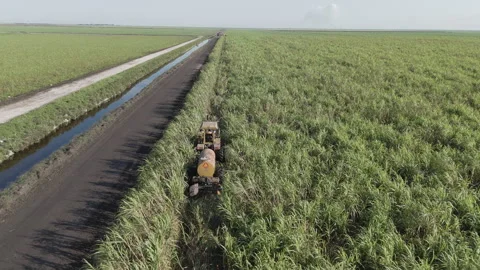 Tractor Setting Field On Fire Stock Footage 322024464