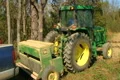 Tractor Sowing With Seeder Footage