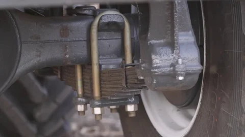 Tractor springs Stock Footage 83028504