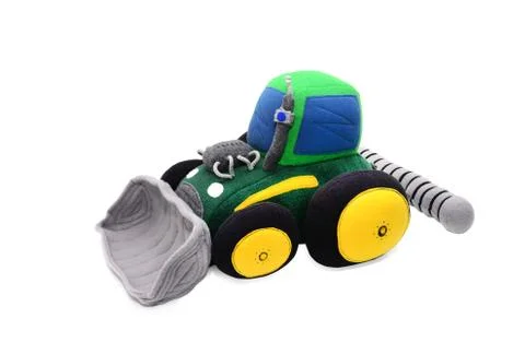 Tractor stuffed toy Stock Photos