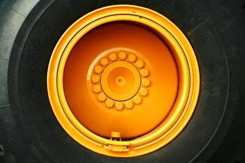 Tractor tire Stock Photos