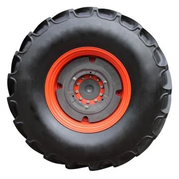 Tractor tire Stock Photos