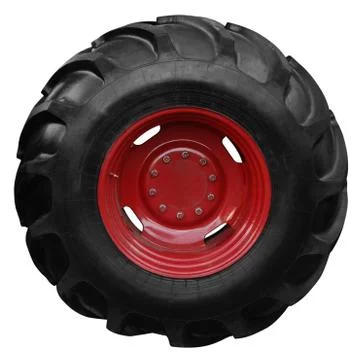 Tractor tire Stock Photos