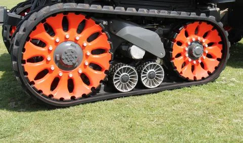 Tractor Tracks. Stock Photos