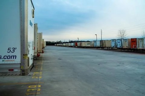 Tractor trailer Stock Photos