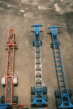 Tractor trailers Stock Photos