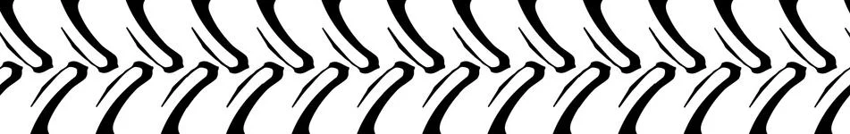 Tractor Tread Pattern COmputer Banner Illustrazione stock