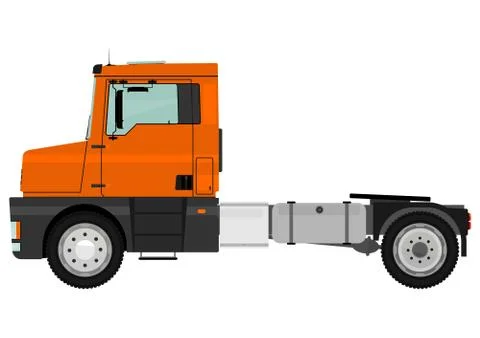 Tractor unit Stock Illustration