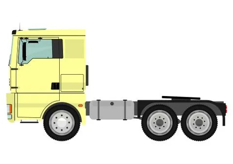 Tractor unit Stock Illustration
