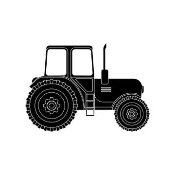 Tractor vector Stock Illustration
