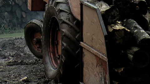 Tractor Wheel Mud Stock Videos – Royalty-Free HD & 4K Videos | Page 2