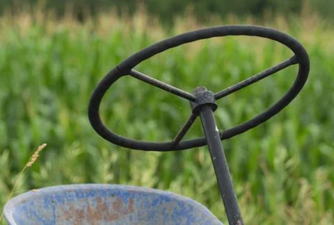 Tractor wheel Stock Photos