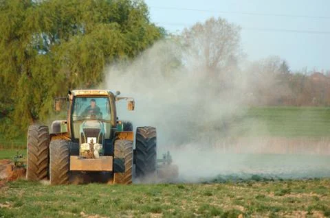 Tractor work Stock Photos