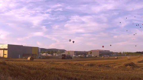 Tractor working in the field. Stock Footage 35791163