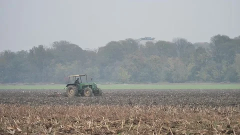 Tractor works Stock Footage 144167907