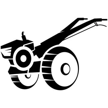 The Tractor's Essential Role Stock Illustration