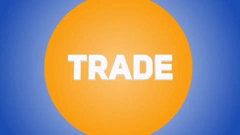 TRADE 3D Text Transition 4K 動画素材 271130980
