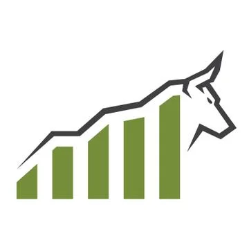 Trade Bull Chart Stock Illustration