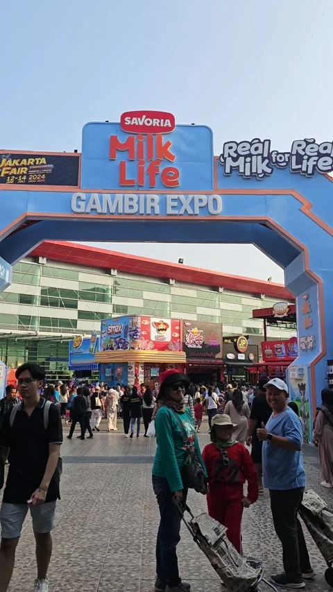 Trade fair situation Stock Footage 316209025