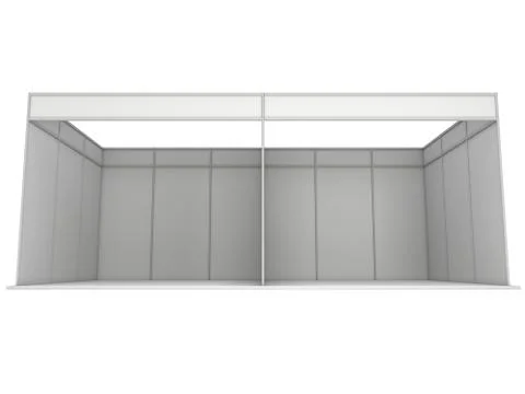Trade Show Booth Box Stock Illustration