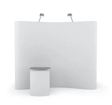 Trade show booth Stock Illustration