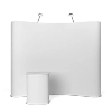 Trade show booth Stock Illustration